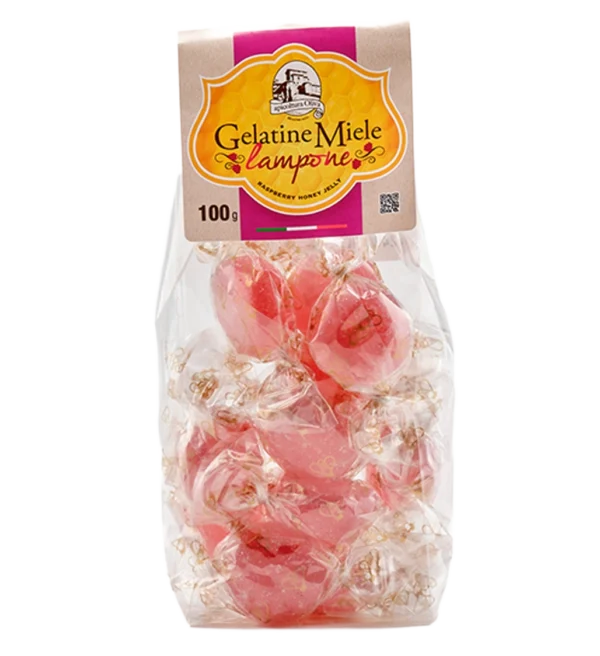 gelatine miele e lampone