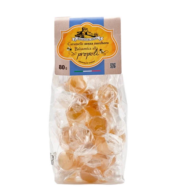 caramelle alla propoli balsamiche senza zucchero