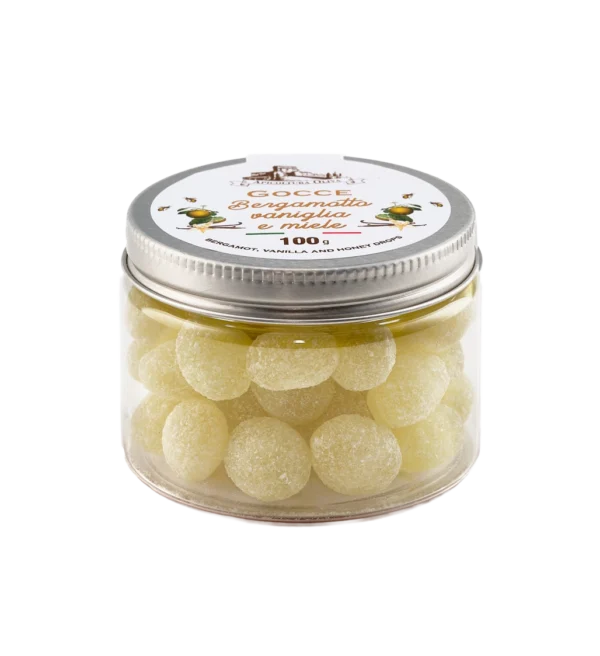 caramelle bergamotto vaniglia miele