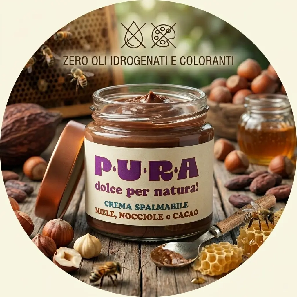 crema spalmabile senza additivi aggiunti